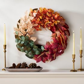 Member's Mark 26" Harvest Wreath, Eucalyptus