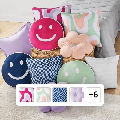 Member's Mark Trendy Decorative Pillow Collection, Assorted Styles - Sam's Club