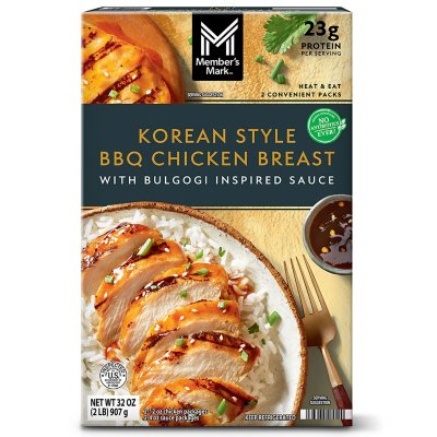 Member's Mark Korean Style BBQ Chicken Breast with Bulgogi Style Sauce