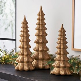 Member’s Mark Decorative Trees, Set of 3