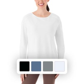 Member's Mark Women's Long Sleeve Active Tee