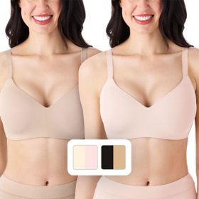 Member's Mark Women's 2-Pack T-Shirt Bra