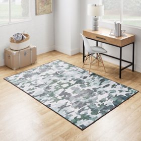 Member's Mark Everwash Washable Area Rug, Assorted Colors and Sizes