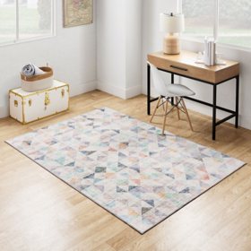 Member's Mark Everwash Washable Teen Area Rug