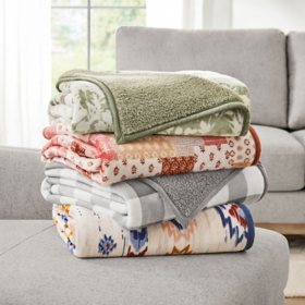 Member's Mark Plush Throw, 60"x70"
