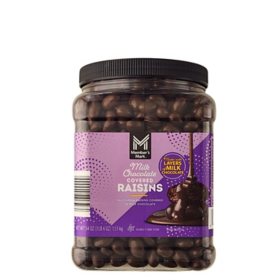 Member's Mark Milk Chocolate Raisins, 54 oz.