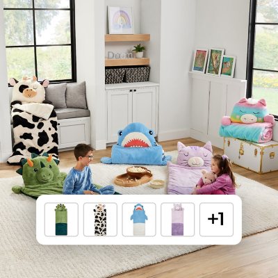 Member s Mark Plush Character Kids Sleeping Bag Assorted Styles Sam s Club