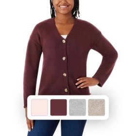 Member's Mark Women's V-Neck Cardigan