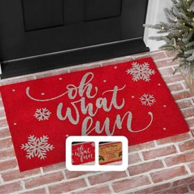 Member's Mark Holiday Printed Doormat