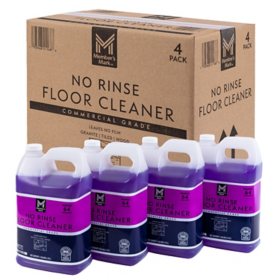 Member's Mark No Rinse Floor Cleaner, 1 gal., Choose Pack Size