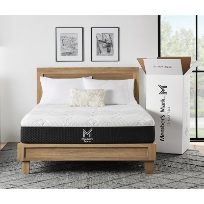 Member's Mark Hotel Premier Collection 12' Memory Foam Mattress (Full, Plush):- Full, Ultra Plush