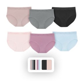 Member's Mark Women's 6-Pack Cotton Luxe Modern Brief