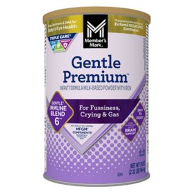 Member's Mark, Gentle Premium Infant Formula, Choose Size