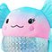 Blue Ombre Axolotl, variant on Member's Mark Secret Pocket Squishy Plush, 20"