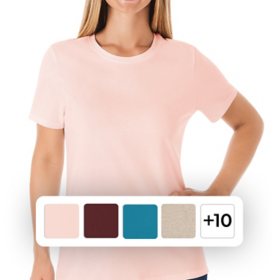 Member's Mark Women's Essential Short Sleeve Crewneck T-Shirt