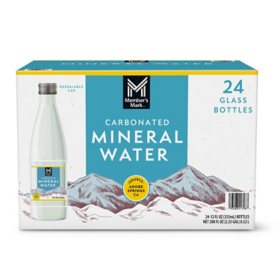 Member's Mark Carbonated Mineral Water, 12 fl. oz., 24 pk.