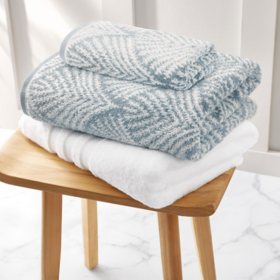 Member's Mark Hotel Premier 4-Piece Towel Set, Assorted Colors