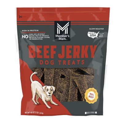 Member s Mark Beef Jerky Dog Treats 48oz. Sam s Club