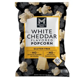 Member's Mark White Cheddar Flavored Popcorn, 17 oz.