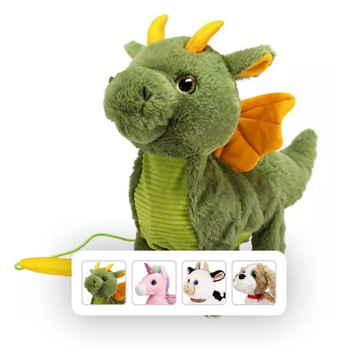 Member's Mark Walking & Dancing Plush:- Green Dragon