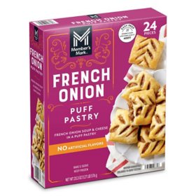 Member's Mark French Onion Puff Pastry, Frozen, 24 ct.