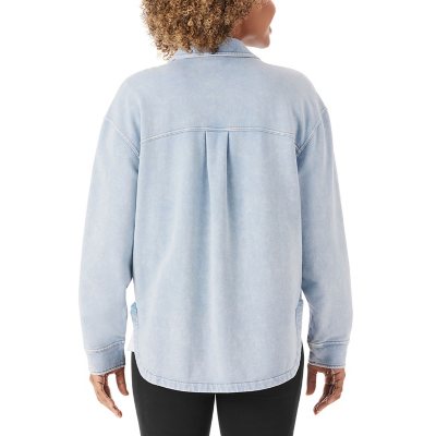 Member's Mark Women's Knit Denim Shirt - Sam's Club