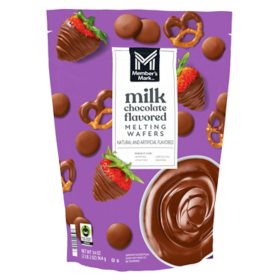 Member's Mark Milk Chocolate Flavored Melting Wafers, 34 oz.