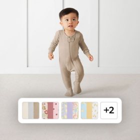 Member's Mark Baby 3-Pack Organic Cotton Sleep & Play