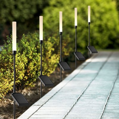 Member's Mark Reed LED Solar Landscape Accent Lights, 5-Pack - Sam's Club