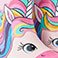 Unicorn, variant on Member's Mark Toddler Girls Waterproof Rain Boot