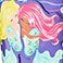 Mermaid - Online Only, variant on Member's Mark Toddler Girls Waterproof Rain Boot