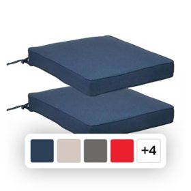 Member's Mark Multi-Purpose Cushions with Sunbrella Fabric, Set of 2