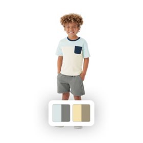 Member's Mark Toddler Boys 2-Piece Pocket Tee Playwear Set	