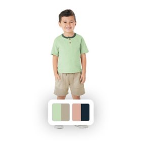 Member's Mark Toddler Boys 2-Piece Henley Tee Playwear Set		