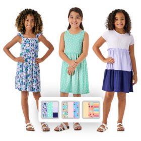 Member's Mark Girls 3-Pack Knit Dress