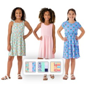 Member's Mark Girls 3-Pack Knit Dress