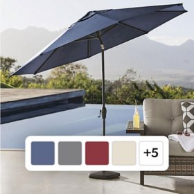 Member's Mark 10' Premium Market Umbrella with Sunbrella Fabric