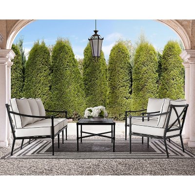Member's Mark Sheffield Sofa Seating Set with Sunbrella Fabric, 4pc