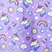 Rainbow Unicorn , variant on Member's Mark 100% Cotton Kids' Hooded Towel With Hand Pockets