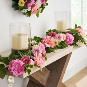 Member's Mark 6' Real Touch Peony & Ranunculus Garland