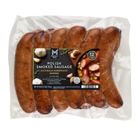 Member's Mark Polish Smoked Sausage, 12 ct.
