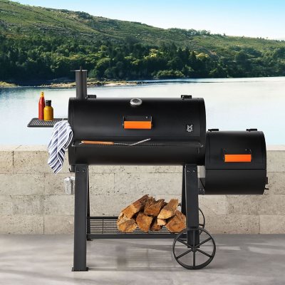 Barrel Grill With Offset Smoker | Sam's Club
