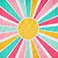 Sunburst, variant on Member's Mark 80" x 80" Outdoor Blanket