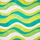 Green Wave, variant on Member's Mark 80" x 80" Outdoor Blanket