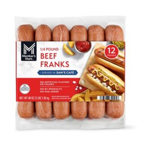 Member's Mark Beef Franks, 1/4 lb., 12 ct.