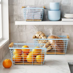 Member's Mark Set of 3 Wire Baskets