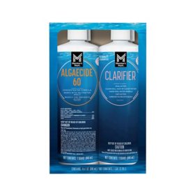 Member's Mark Quick Algaecide 60 & Clarifier Bonus Pack
