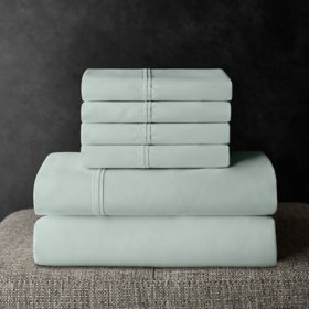 Member’s Mark Hotel Premier Collection 700-Thread-Count Solid Egyptian Cotton Sheet Set, Assorted Sizes