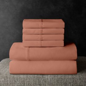 Member’s Mark Hotel Premier Collection 700-Thread-Count Solid Egyptian Cotton Sheet Set, Assorted Sizes