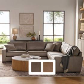 Member's Mark Harrison Leather Sectional